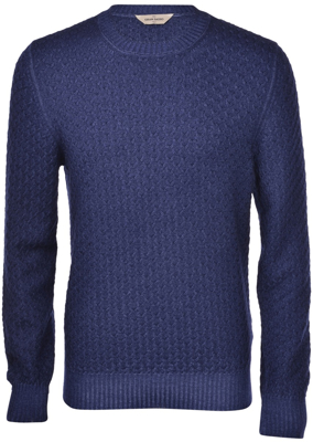Picture of 2-PLY CABLE MERINOS WOOL CREW NECK