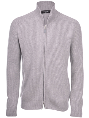 Picture of CASHMERE RIBBED FULL ZIP