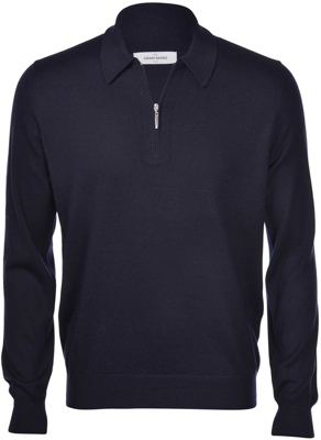 Picture of MERINOS WOOL ZIP POLO