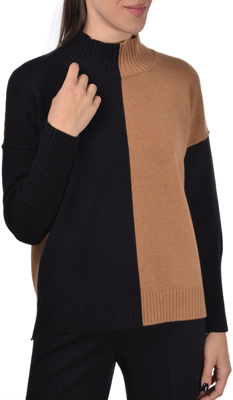 Picture of TWO-TONE MOCK NECK