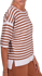 Picture of STRIPED KNIT BOAT NECK