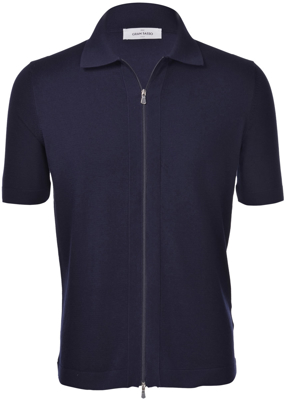 Picture of ZIPPER KNIT POLO-SHIRT