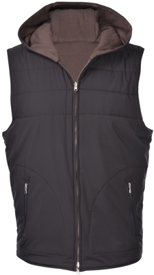 Picture of ORGANIC COTTON DOUBLE-FACE GILET