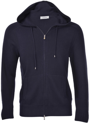 Picture of SWEATSHIRT-STYLE HOODED CARDIGAN