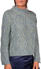 Picture of OPENWORK DIAMOND PATTERNED CREW NECK