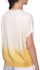 Picture of GRADIENT PRINT V NECK KNIT T-SHIRT