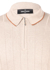 Picture of RIBBED ZIP KNIT POLO