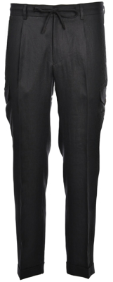 Picture of CARGO LINEN TROUSERS