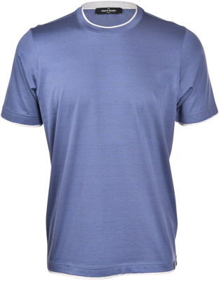 Picture of SILK AND COTTON JERSEY T-SHIRT