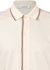 Picture of JERSEY PIQUET SHIRT WITH KNIT COLLAR