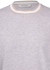 Picture of BICOLOR KNIT T-SHIRT WITH DETAILS