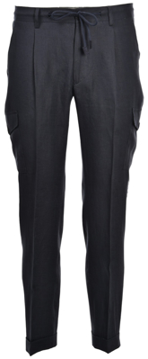 Picture of CARGO LINEN TROUSERS