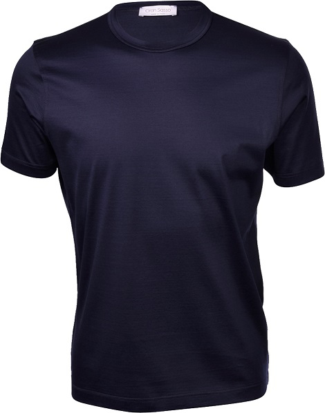 Lisle cotton jersey T-shirt