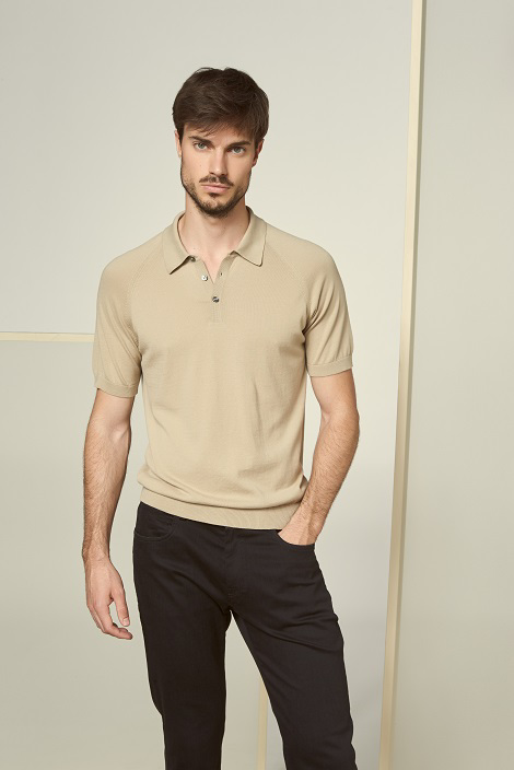 Maglificio Gran Sasso. Knit polo shirts: casual elegance for every day